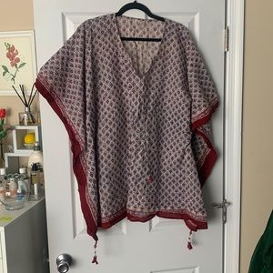 Anokhi Oversized Block Print Tunic One Size